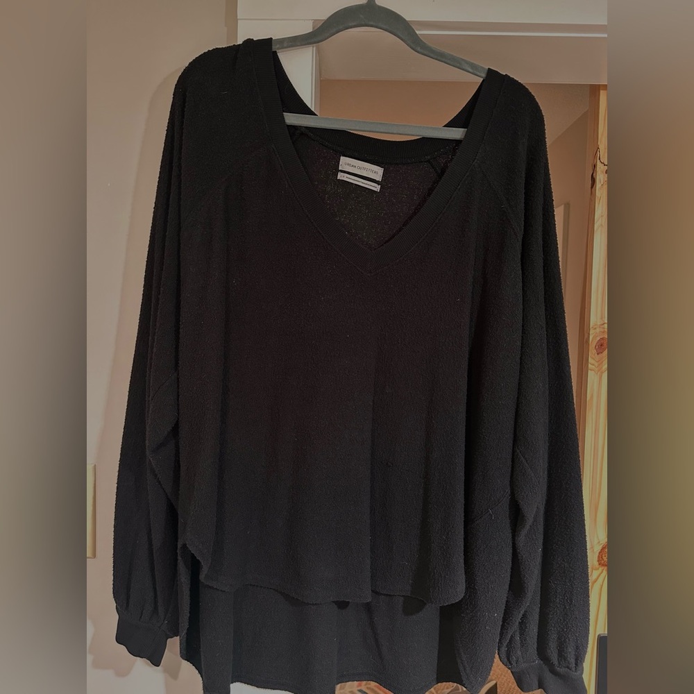 Urban Outfitters Black Long Sleeve Top